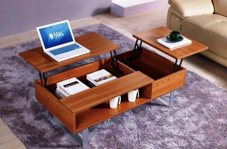Modern Multi Functional Furniture Ideas For Small Spaces – The Throughout Black Multi Purpose Space Desks (View 12 of 15)