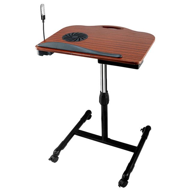 New Folding Mini Wood Laptop Desk/angle Height Adjustable Kids Study Within Espresso Adjustable Laptop Desks (Photo 11 of 15)