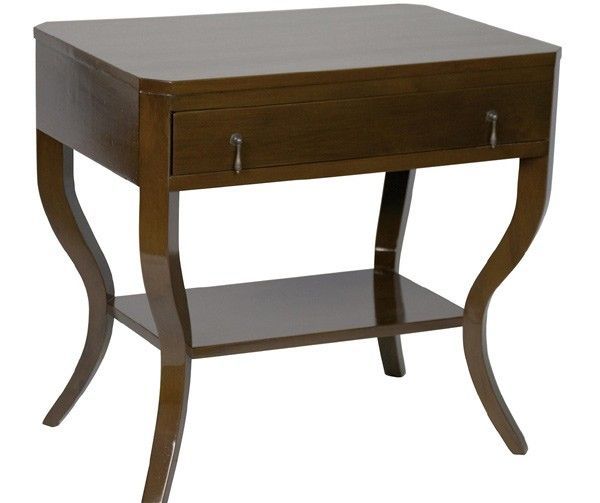 Noir Furniture – Weldon Side Table, Distressed Brown – Gtab665d | Brown Intended For Distressed Brown Wood 2 Tier Desks (View 8 of 15)