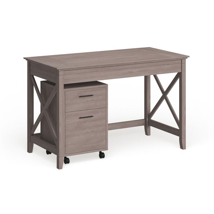 Our Best Home Office Furniture Deals | Desk, Mobile Pedestal, Home Throughout Gray Reversible Desks With Pedestal (Photo 11 of 15)