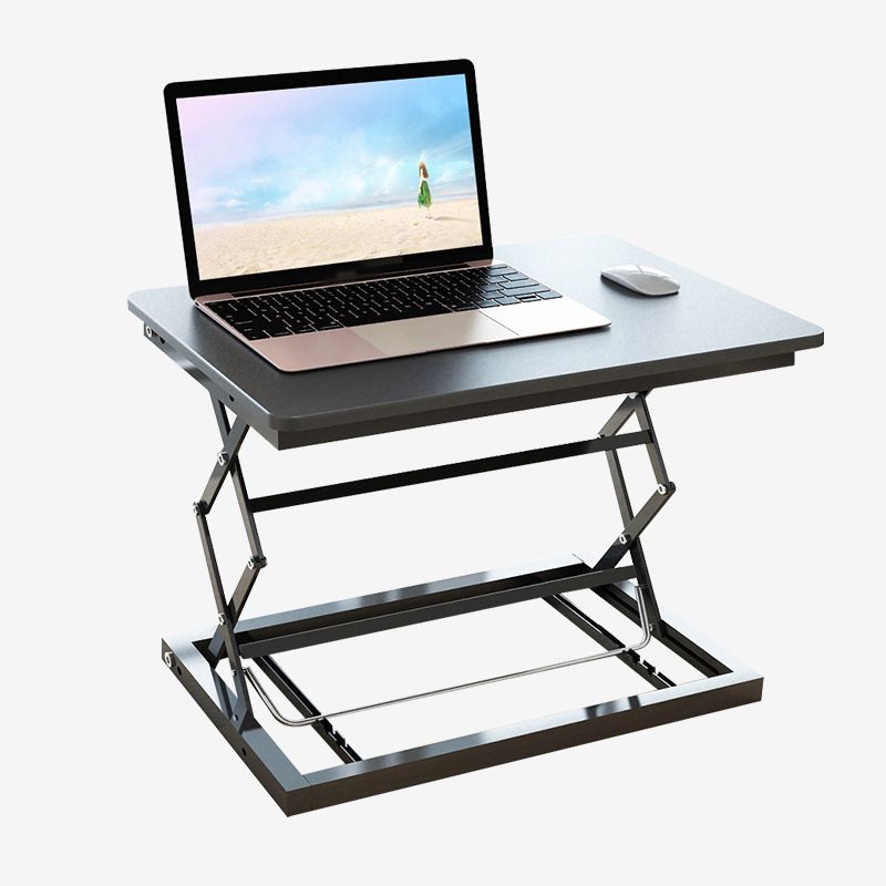 Portable Desk Riser | Height Adjustable Travel Standing Desk Converter Pertaining To Sit Stand Mobile Desks (View 14 of 15)