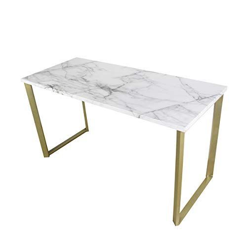 Roomfitters Marble Print Top Writing Desks/workstation Fo Https Inside Brown Faux Marble Writing Desks (View 10 of 15)