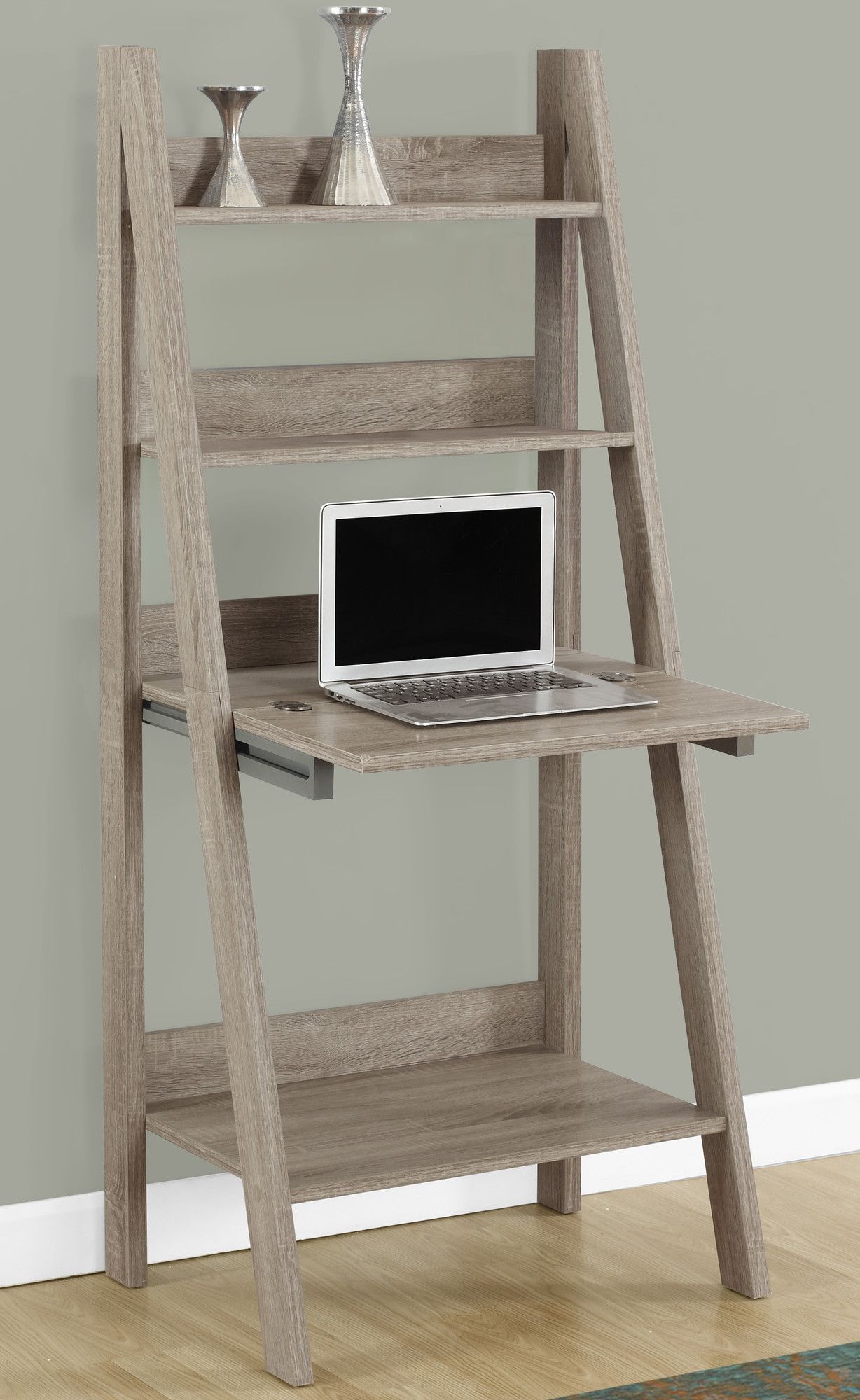 Shelby Leaning/ladder Desk | Home Office Furniture, Home Decor, Ladder Desk With White Ladder Desks (View 8 of 15)
