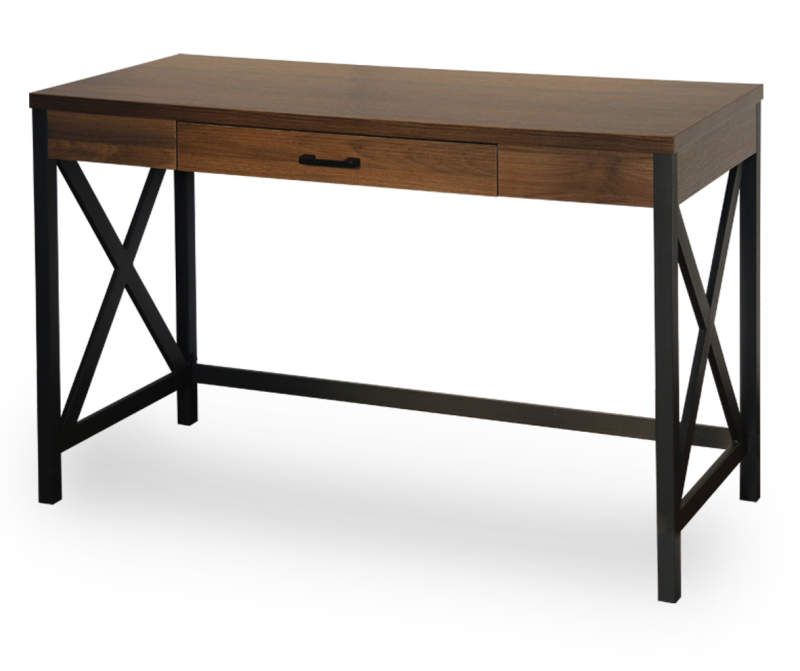 Stratford Dark Walnut Writing Desk – Big Lots | Walnut Writing Desk In Dark Sapphire Wood Writing Desks (View 10 of 15)
