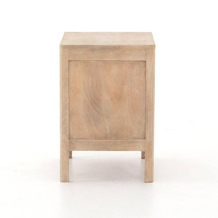 Sydney Woven Cane Nightstand (natural) | Light Wood Nightstand, Burke With Regard To Natural Mango And Light Cane Desks (View 12 of 15)