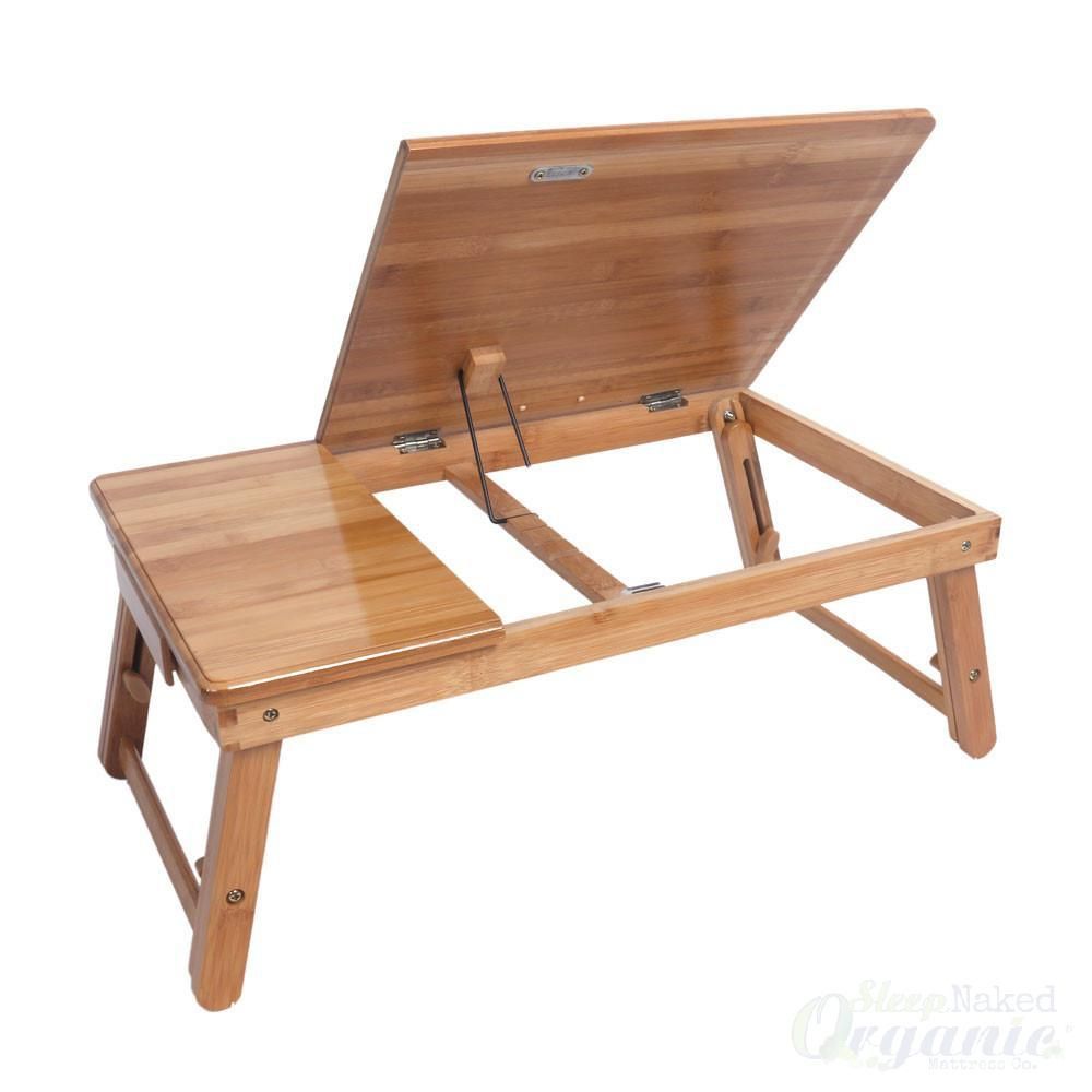 Wooden Bed Reading Lap Table | Adjustable Computer Table, Folding In Cherry Wood Adjustable Reading Tables (View 7 of 15)