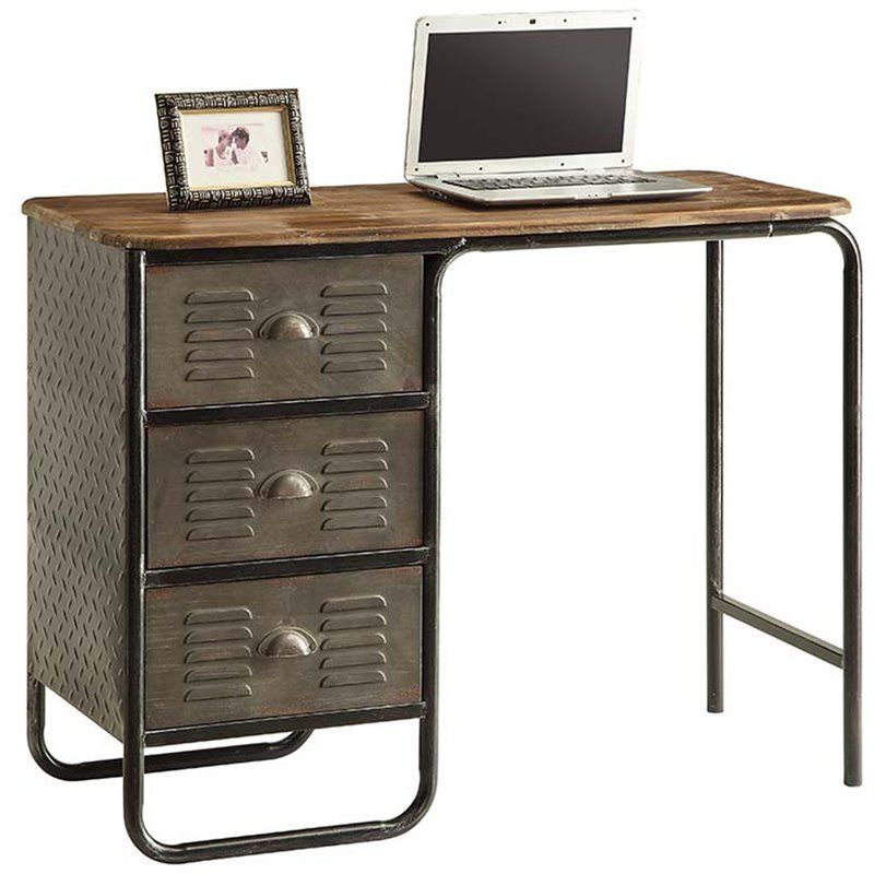 Writing Desks For Sale | Executive Desks | Cheap L Shape Desks | 40% Off For Dark Toasted Oak 3 Drawer Writing Desks (View 7 of 15)