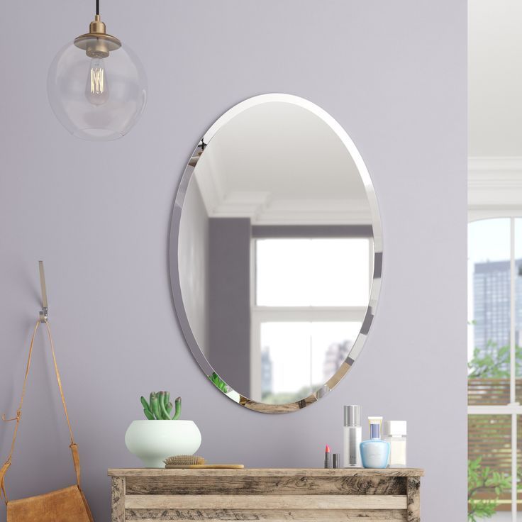 24 Frameless Mirror Ideas And Lighting – Glass – Vanity – Restroom Intended For Crown Frameless Beveled Wall Mirrors (View 12 of 15)