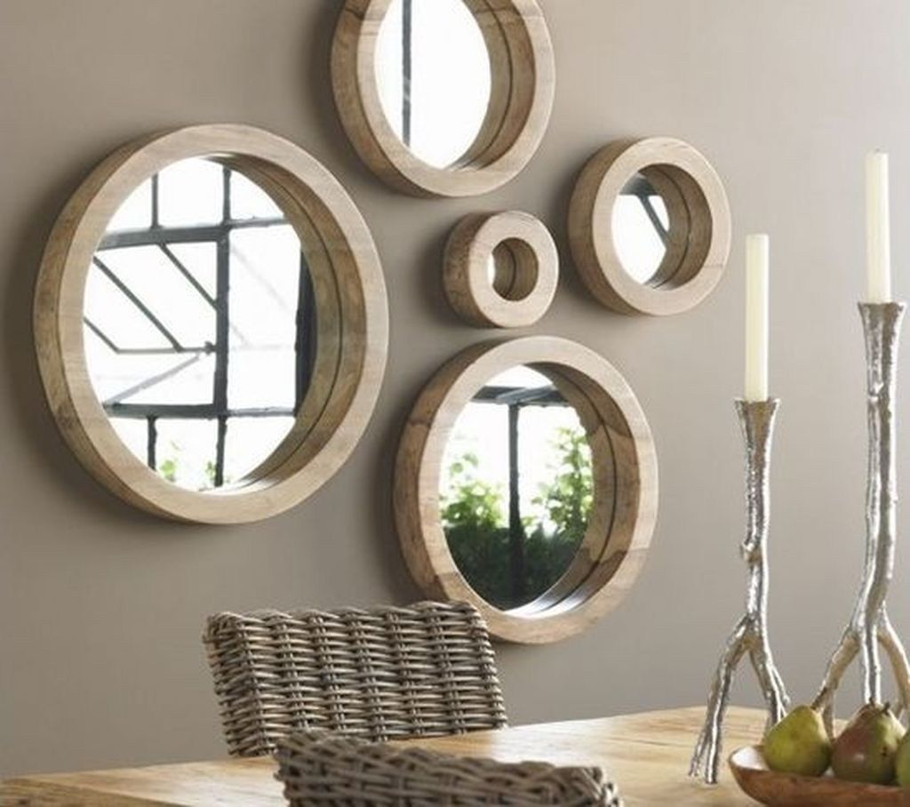 34 Popular Mirror Wall Decor Ideas Best For Living Room – Magzhouse Intended For Tellier Accent Wall Mirrors (View 4 of 15)