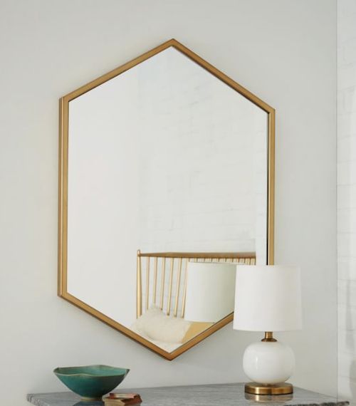 37 Affordable Mirrors That Will Make A Statement In Your Home | The Pertaining To Saylor Wall Mirrors (Photo 3 of 15)