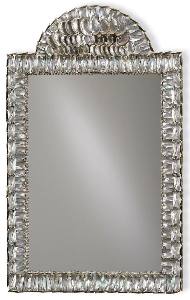 Abalone Wall Mirror | Shell Mirror, Nautical Mirror, Natural Mirrors Pertaining To Shell Wall Mirrors (View 10 of 15)