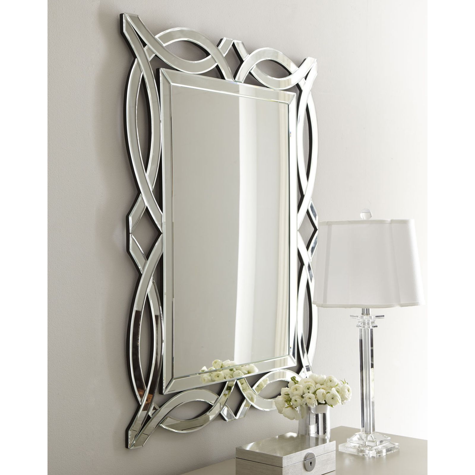 Afina Modern Luxe Wall Mirror – 32w X 42h In (View 6 of 15)