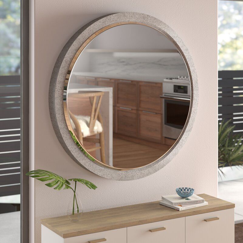 Allmodern Maguire Modern & Contemporary Beveled Accent Mirror & Reviews Pertaining To Astrid Modern &amp; Contemporary Accent Mirrors (View 8 of 15)