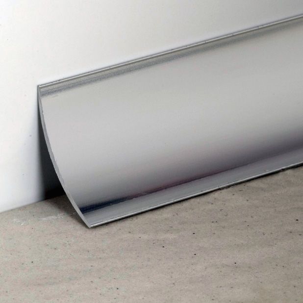 Aluminum Edge Trim – Eurocove 211a – Euroshrink – For Tiles / Inside Corner For Cut Corner Edge Wall Mirrors (View 5 of 15)