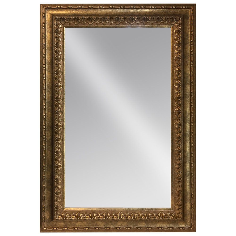 Amazon: Raphael Rozen , Classic, Vintage, Hanging Framed Wall Intended For Brushed Gold Wall Mirrors (View 12 of 15)