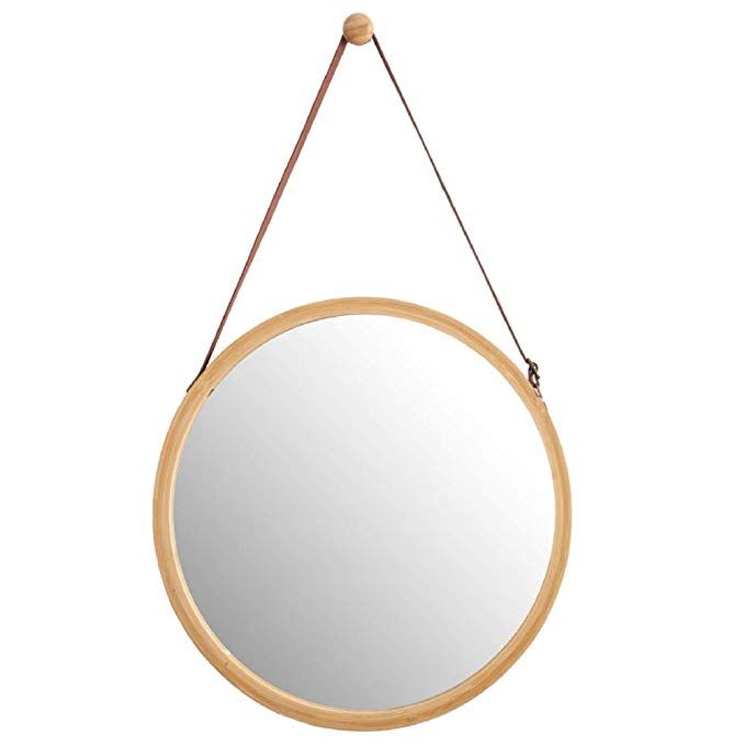 Amazon: Wilshine Small Round Wall Mirror For Bathroom Entryway Intended For Round Bathroom Wall Mirrors (View 7 of 15)