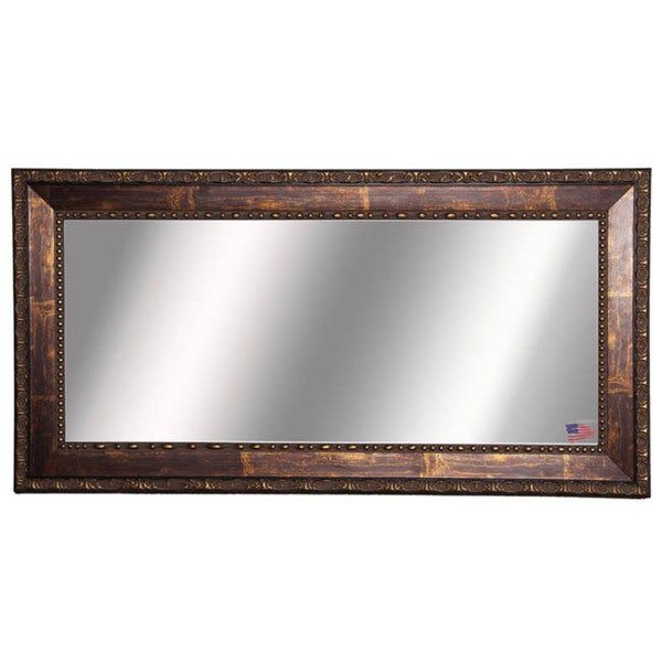 American Made Rayne Extra Large Roman Copper Bronze Wall Mirror In Copper Bronze Wall Mirrors (View 11 of 15)