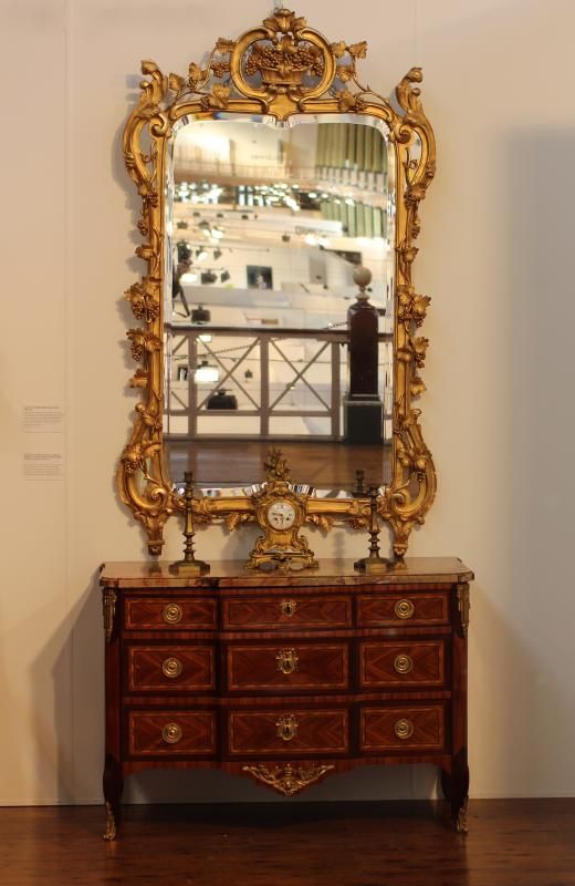 An 18th Century Louis Xv Period, Giltwood Mirror (View 6 of 15)