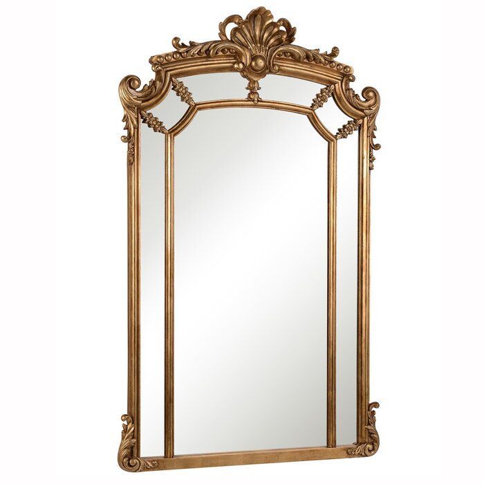 Antique Arch/crowned Top Wood Traditional Beveled Venetian Wall Mirror Intended For Traditional Beveled Wall Mirrors (Photo 13 of 15)