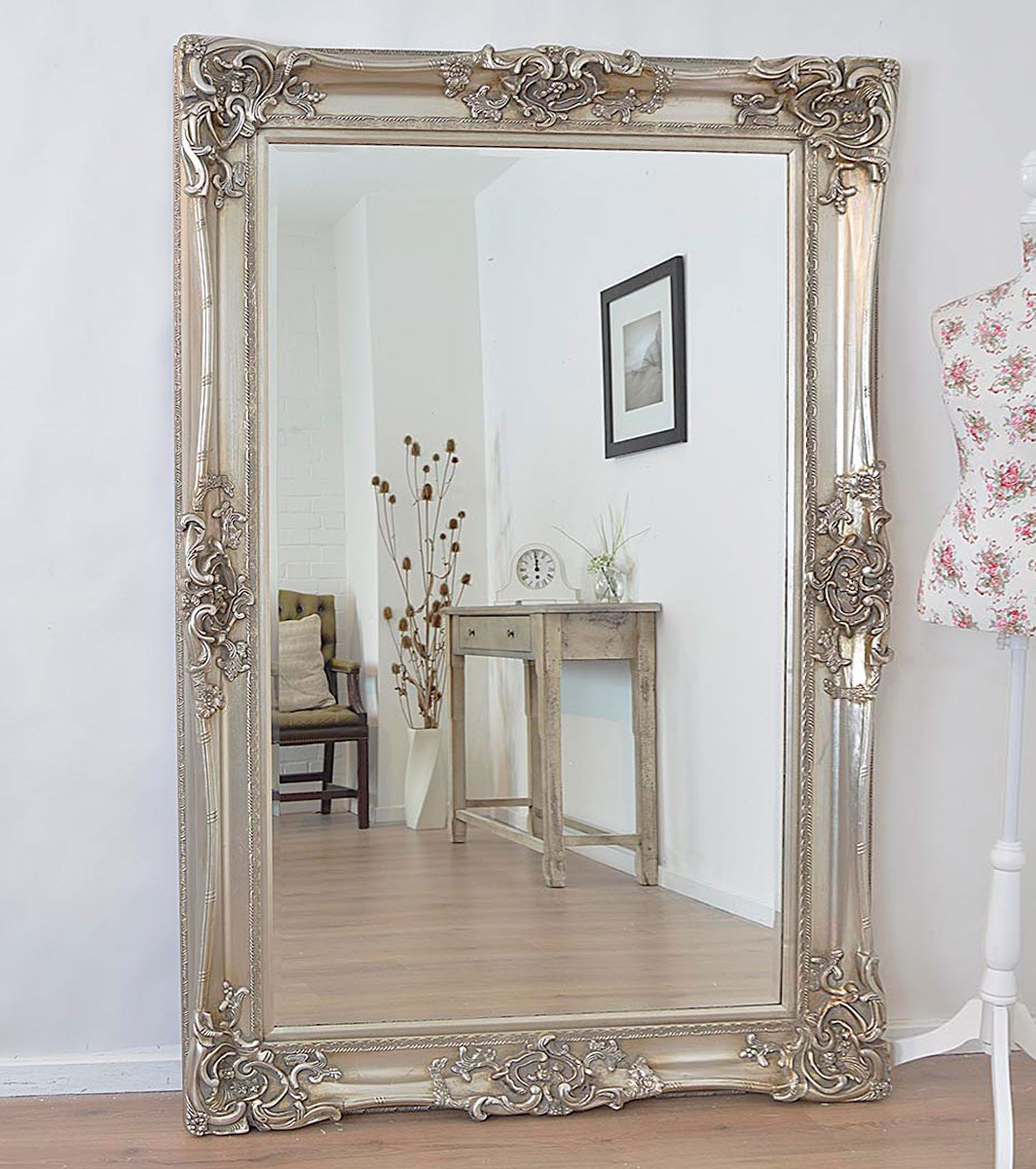 Antique Design Ornate Wall Mirror Will Make A Beautiful Addition To Any For High Wall Mirrors (View 7 of 15)