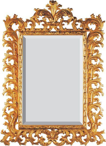 Antique Gold Leaf Mantel Wall Vanity Mirror Fleur Accents 5 Tall Hand Inside Owens Accent Mirrors (View 4 of 15)