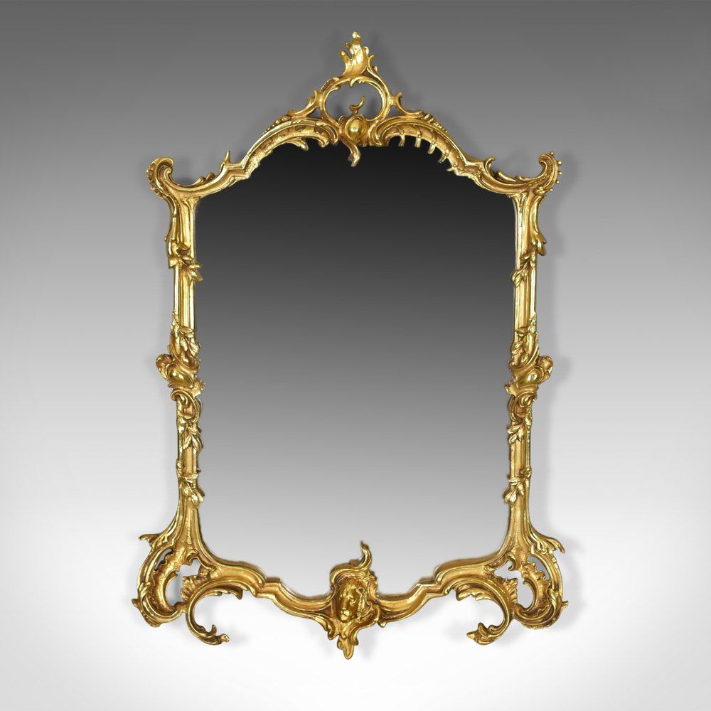 Antiques Atlas – Vintage Wall Mirror, English, Rococo Revival Within Wall Mirrors (View 15 of 15)