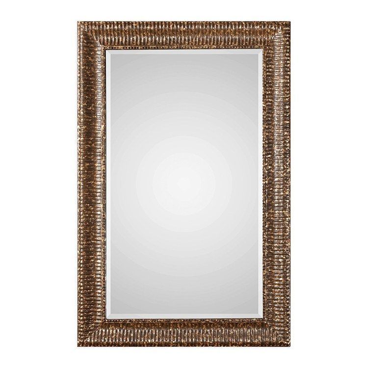 Armadale Mahogany Bronze Large Wall Mirror In 2020 | Framed Mirror Wall Intended For Vassallo Beaded Bronze Beveled Wall Mirrors (View 15 of 15)