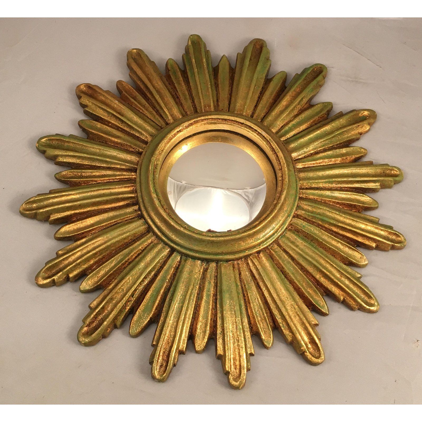 Awesome Vintage C.1950's Or 60's Starburst Mirror! Possibly Made With Orion Starburst Wall Mirrors (Photo 12 of 15)
