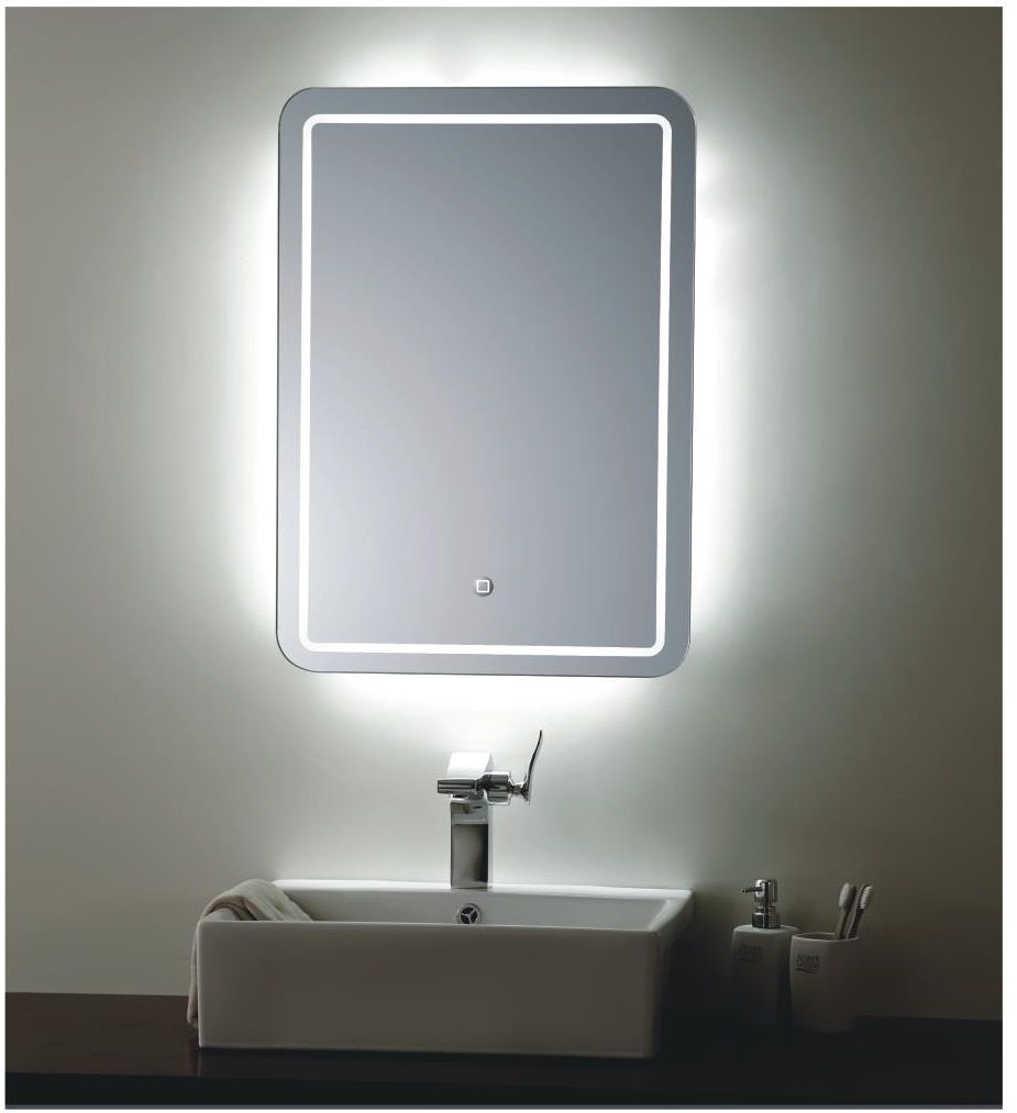 Backlit Mirror Led Bathroom Mirror Bellagio In Led Backlit Vanity Mirrors (View 12 of 15)
