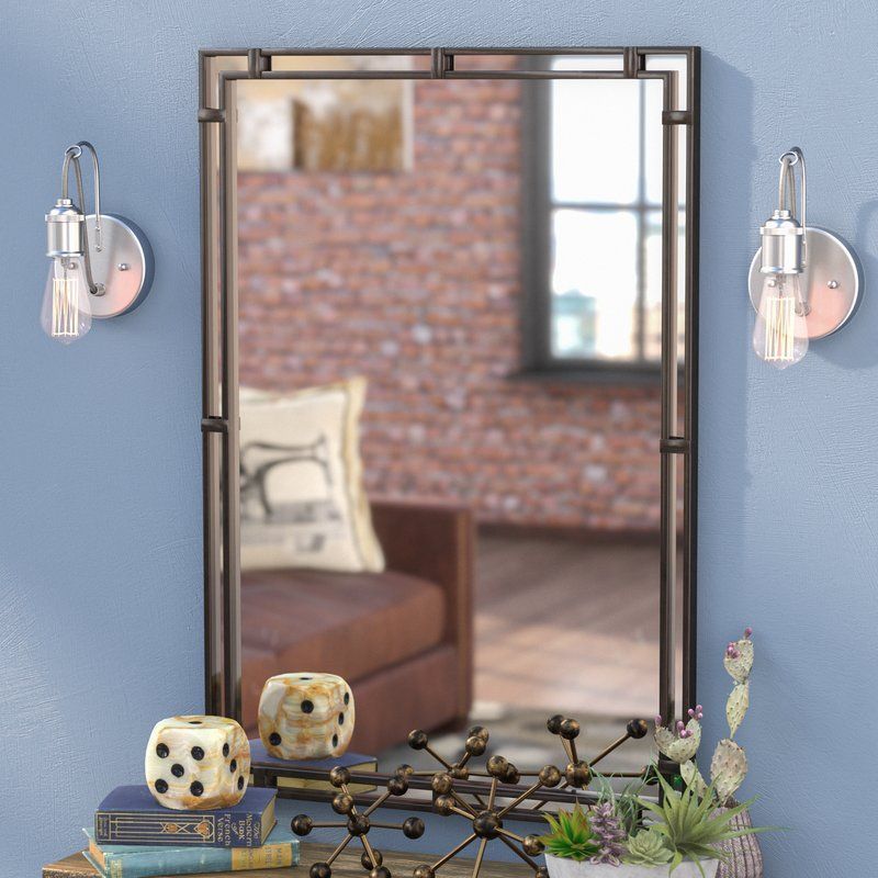 Baileyville Modern & Contemporary Wall Mirror (with Images) | Mirror Inside Levan Modern & Contemporary Accent Mirrors (View 5 of 15)
