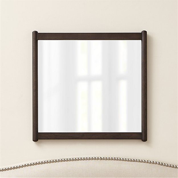 Barnes Smoke Brown Rectangular Wall Mirror | Mirror Wall Bedroom Throughout Smoke Edge Wall Mirrors (View 7 of 15)