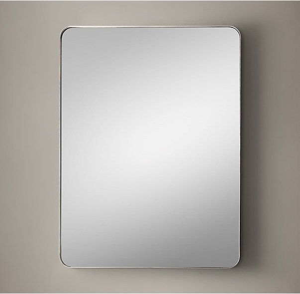 Bristol Flat Mirror | Mirror Wall, Master Bath Mirror, Minimalist Mirrors With Regard To Bristol Accent Mirrors (View 6 of 15)
