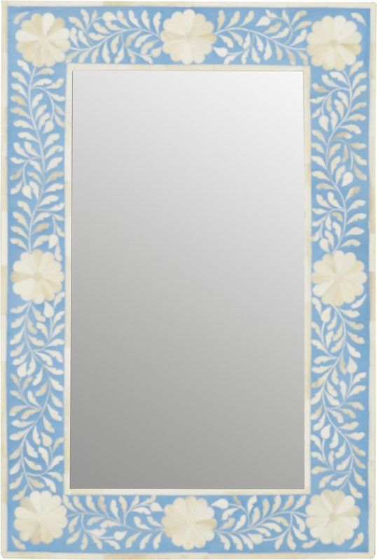 Brock Traditional Bone Inlay Accent Mirror | Marcos Para Espejos In Tutuala Traditional Beveled Accent Mirrors (View 14 of 15)