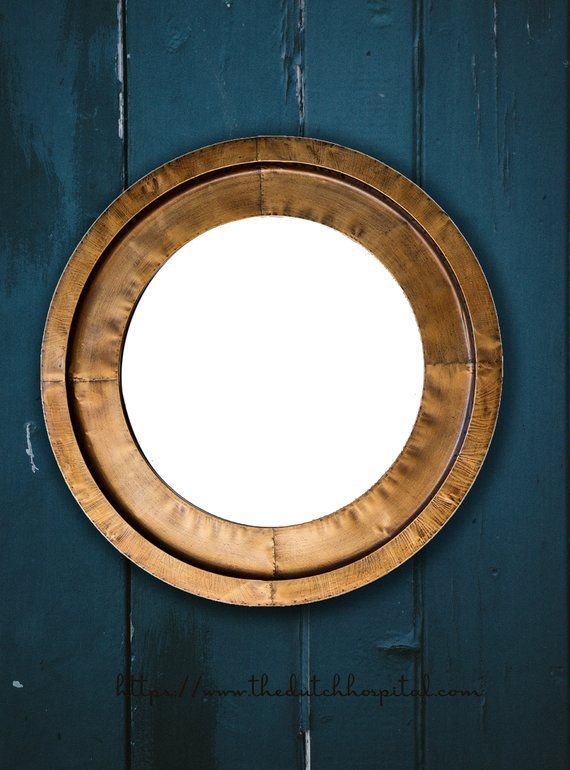 Bronze Finish Circle Shape Mirror Large Wall Mirror Round | Round In Bronze Quatrefoil Wall Mirrors (View 11 of 15)