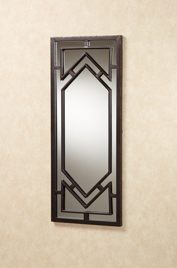 Bullock Dark Bronze Metal Wall Mirror Panel | Mirror Panels, Mirror With Regard To Distressed Dark Bronze Wall Mirrors (View 14 of 15)