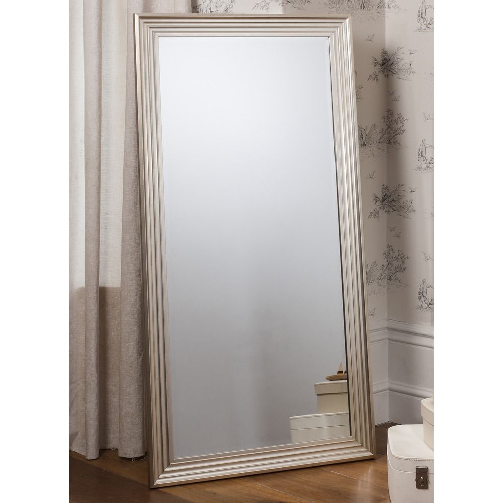 Buy Jackson Silver Wall Mirror | Select Mirrors Regarding Silver High Wall Mirrors (View 15 of 15)