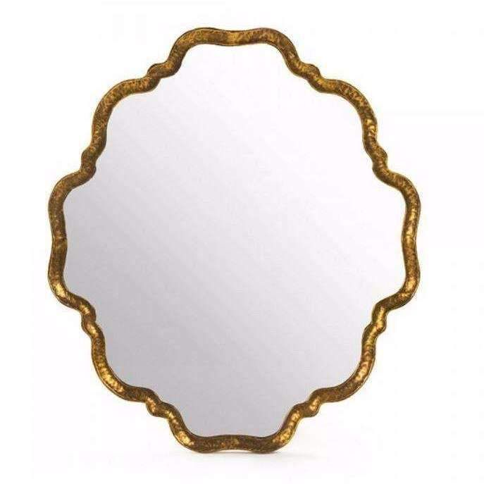 Caxly Mirror | Gold Mirror Wall, Gold Framed Mirror, Scalloped Mirror Throughout Gold Scalloped Wall Mirrors (View 2 of 15)