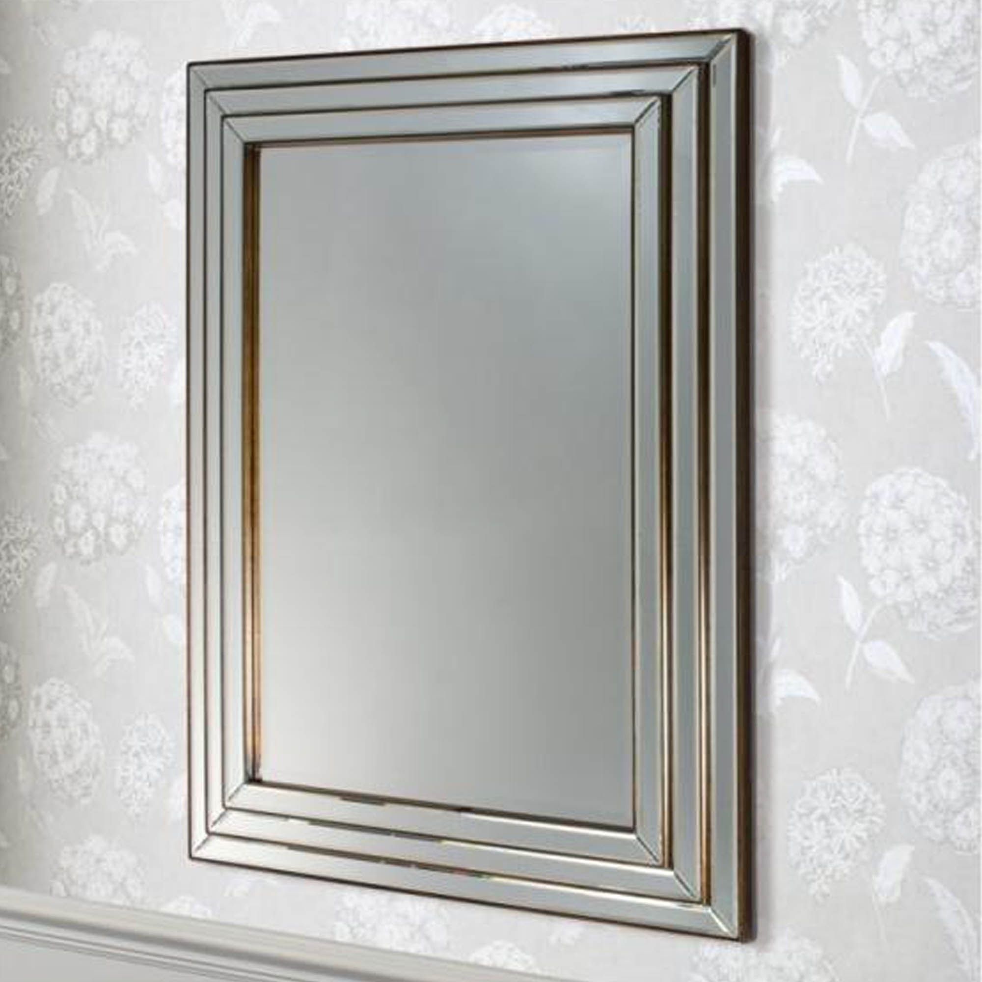 Chamberry Bronze Wall Mirror | Wall Mirror | Homesdirect365 For Bronze Quatrefoil Wall Mirrors (View 10 of 15)