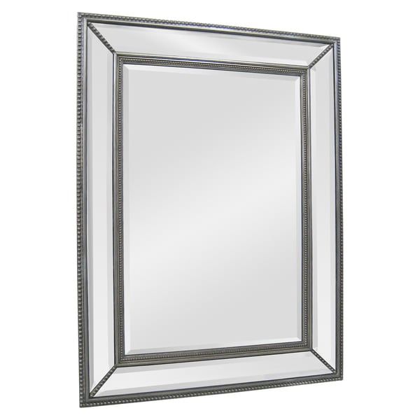 Copper Grove Rectangular Beveled Wall Mirror – Overstock – 7337834 Intended For Bevel Edge Rectangular Wall Mirrors (View 2 of 15)