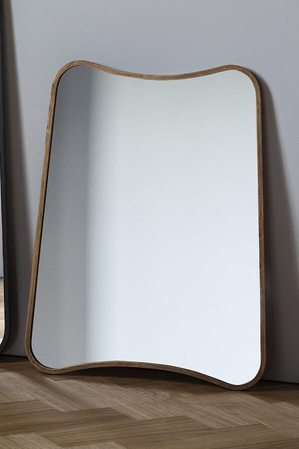 Curved Wall Or Leaning Mirror – The Forest & Co. | Leaning Mirror With Regard To Gold Curved Wall Mirrors (Photo 8 of 15)