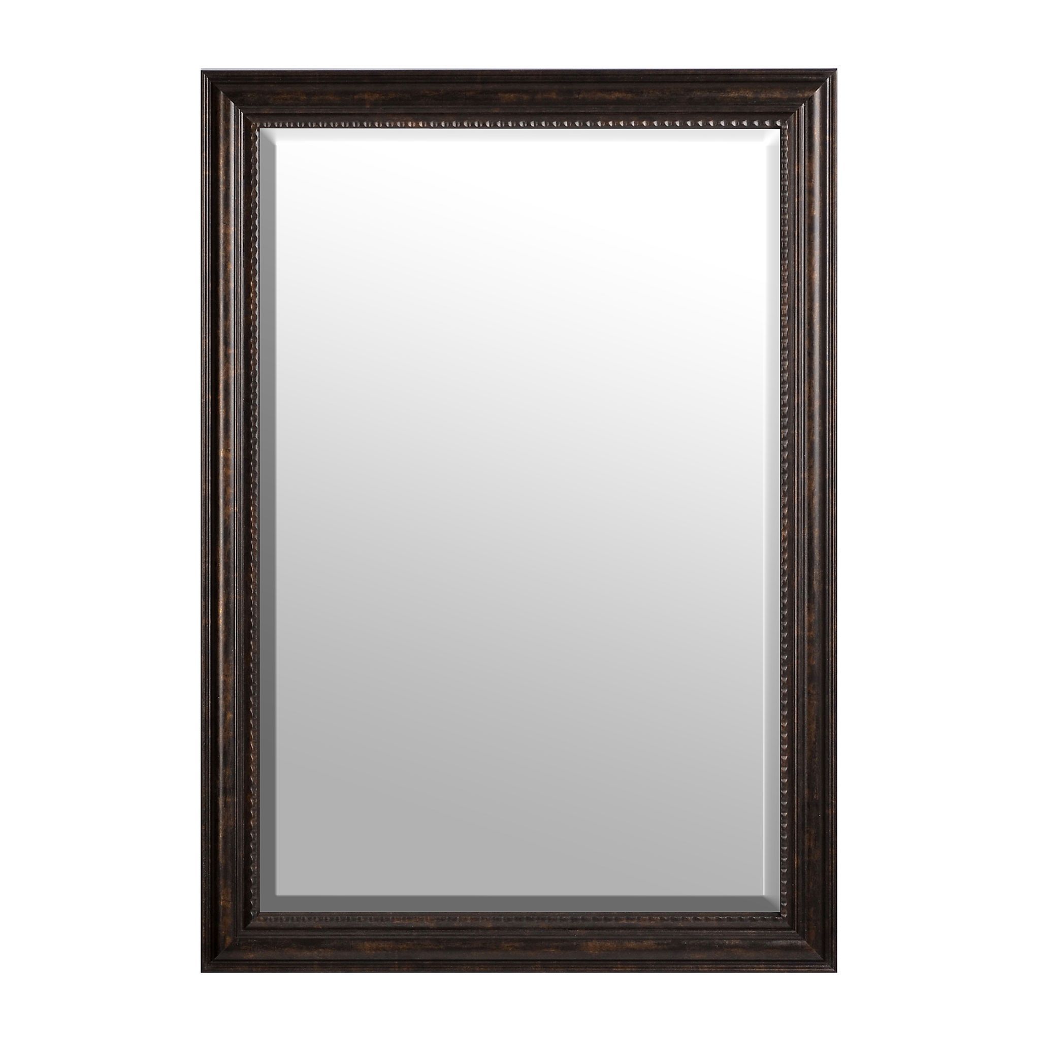Dark Bronze Framed Mirror, 30x42 In (View 9 of 15)