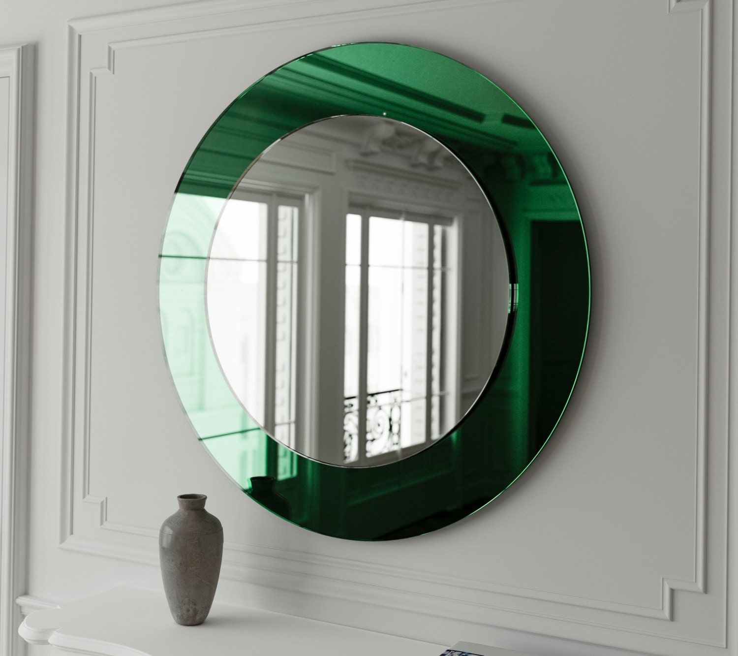 Deco Green Mirror (View 13 of 15)