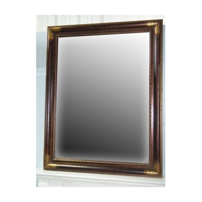 Decorative Bronze Framed Antique French Style Wall Mirror – French With Antiqued Bronze Floor Mirrors (View 3 of 15)