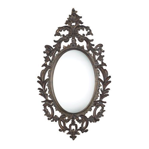 Distressed Bronze 51 Inch Arched And Crowned Mirror Sterling Industries Intended For Distressed Bronze Wall Mirrors (View 6 of 15)