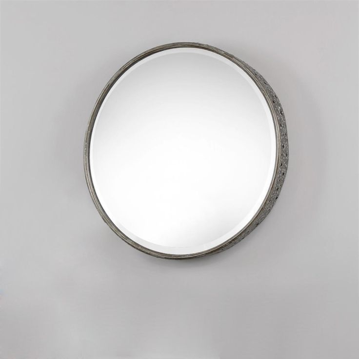 Distressed Silver Frame Mirror | Silver Framed Mirror, Mirror Frames Regarding Metallic Silver Framed Wall Mirrors (View 8 of 15)