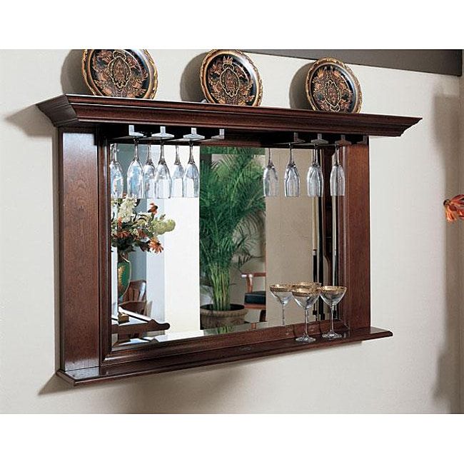 Elliott Bar Mirror And Display – Free Shipping Today – Overstock Inside Glass 4 Piece Wall Mirrors (View 4 of 15)