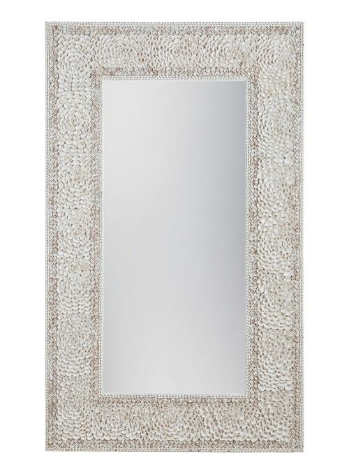 Escape To The White Sand Beaches Of Capri With This Stunning Within Shell Mosaic Wall Mirrors (View 12 of 15)
