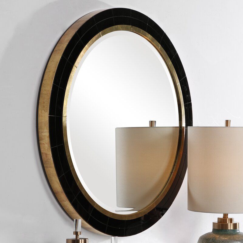 Everly Quinn Antonella Tiled Beveled Accent Mirror | Wayfair In Tutuala Traditional Beveled Accent Mirrors (View 11 of 15)