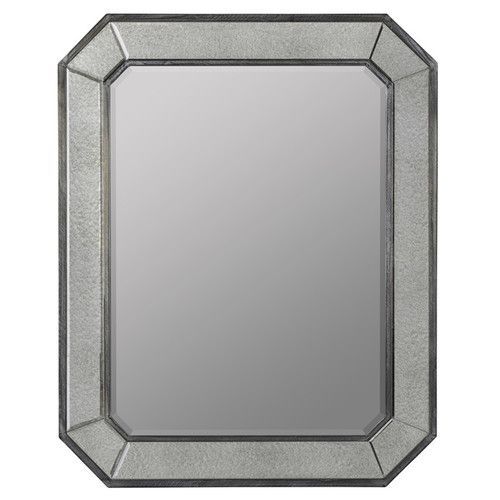 Found It At Allmodern – Gray Wood Framed Mirror | Framed Mirror Wall Throughout Gray Washed Wood Wall Mirrors (View 14 of 15)