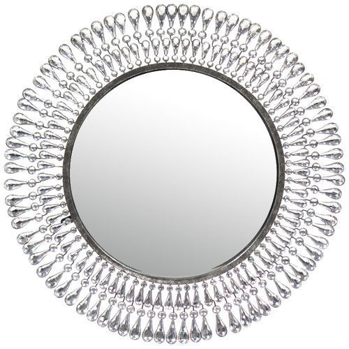 Found It At Wayfair – Metal Wall Mirror | Mirror, Mirror Wall, Round Within Jagged Edge Round Wall Mirrors (View 2 of 15)
